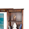 Odel TV Stand Media Cabinet | Natural Slate Inlay | Dark Brown 60’’ BM333369