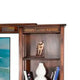 Odel TV Stand Media Cabinet | Natural Slate Inlay | Dark Brown 60’’ BM333369