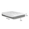Divy King Size 13’’ Mattress | Cool Gel Memory Foam | Soft Jacquard