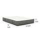Che Full Size 12’’ Mattress | Pocket Coil Springs Cool Gel Memory Foam