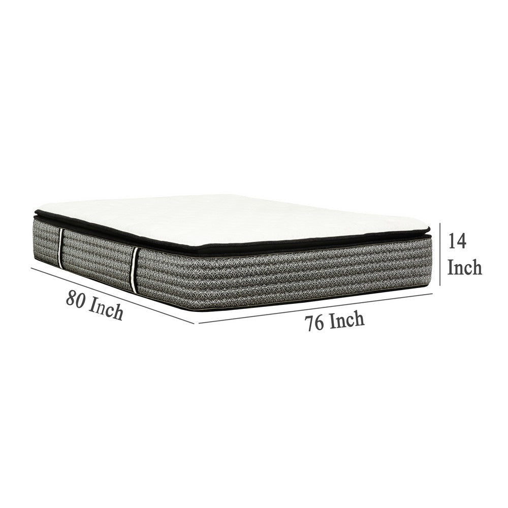 Che King Size 14’’ Mattress | Pocket Coil Springs Cool Gel Memory Foam