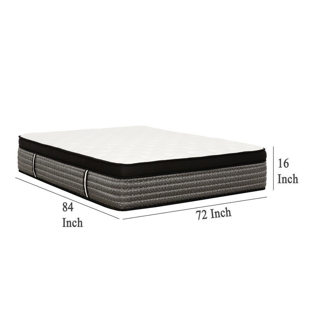 Che California King 16’’ Mattress | Pocket Coil | Cool Gel Memory Foam