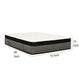 Che King Size 16’’ Mattress | Pocket Coil Springs Cool Gel Memory Foam