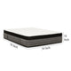 Che Full Size 16’’ Mattress | Pocket Coil Springs Cool Gel Memory Foam