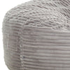 Sealy Oversized Bean Bag Chair | Gray Faux Fur Cover Shredded Foam BM333397