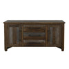 Tinaa Sideboard Buffet Console | 3 Drawers | 2 Doors | Brown Gray 69’’ BM333427