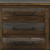 Tinaa Sideboard Buffet Console | 3 Drawers | 2 Doors | Brown Gray 69’’ BM333427