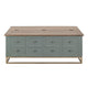 Timmy Cocktail Coffee Table | 8 Drawers | Sage Green Pine | 50’’ BM333436