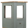 Timmy Chairside Table | 1 Drawer | Sage Green Pine Wood | 18’’ BM333438
