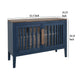Maltie Sideboard Console Cabinet | 2 Doors | Indigo Blue Wood | 54’’ BM333441