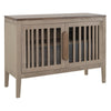 Maltie Sideboard Console Cabinet | 2 Doors | Sand Brown Wood | 54"