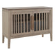 Maltie Sideboard Console Cabinet | 2 Doors | Sand Brown Wood | 54"