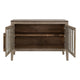 Maltie Sideboard Console Cabinet | 2 Doors | Sand Brown Wood | 54’’ BM333443