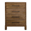 Terry Tall Dresser Chest | 4 Drawer | Walnut Brown Mango n Melina Wood BM333469