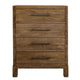 Terry Tall Dresser Chest | 4 Drawer | Walnut Brown Mango n Melina Wood BM333469