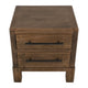 Terry Nightstand with 2 Drawers | Walnut Brown Mango and Melina 24"
