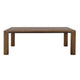 Ally Dining Table | Textured Apron | Walnut Brown Parota Wood 87’’ BM333487