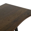 Ally Dining Table with Trestle Base | Live Edge Top | Brown Wood 87’’ BM333492