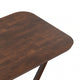 Niva 7pc Dining Table Set | 6 Fabric Chairs | Brown Full Solid Wood BM333493