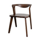 Rumy 7pc Extendable Dining Table Set 6 Chairs Diamond Edge Brown BM333495