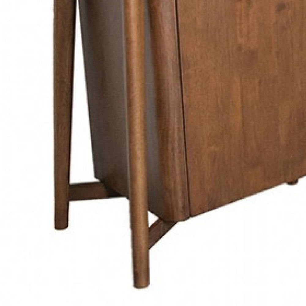 Viki Sideboard Buffet Console | Drawers and 4 Doors | Brown Wood 83’’ BM333496