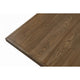 Zivy Dining Table | 78" Modern Farmhouse Hourglass Oak Brown Wood