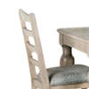 Cherie 7pc Dining Table Set | Turned Legs | 6 Chairs | Light Brown BM333507
