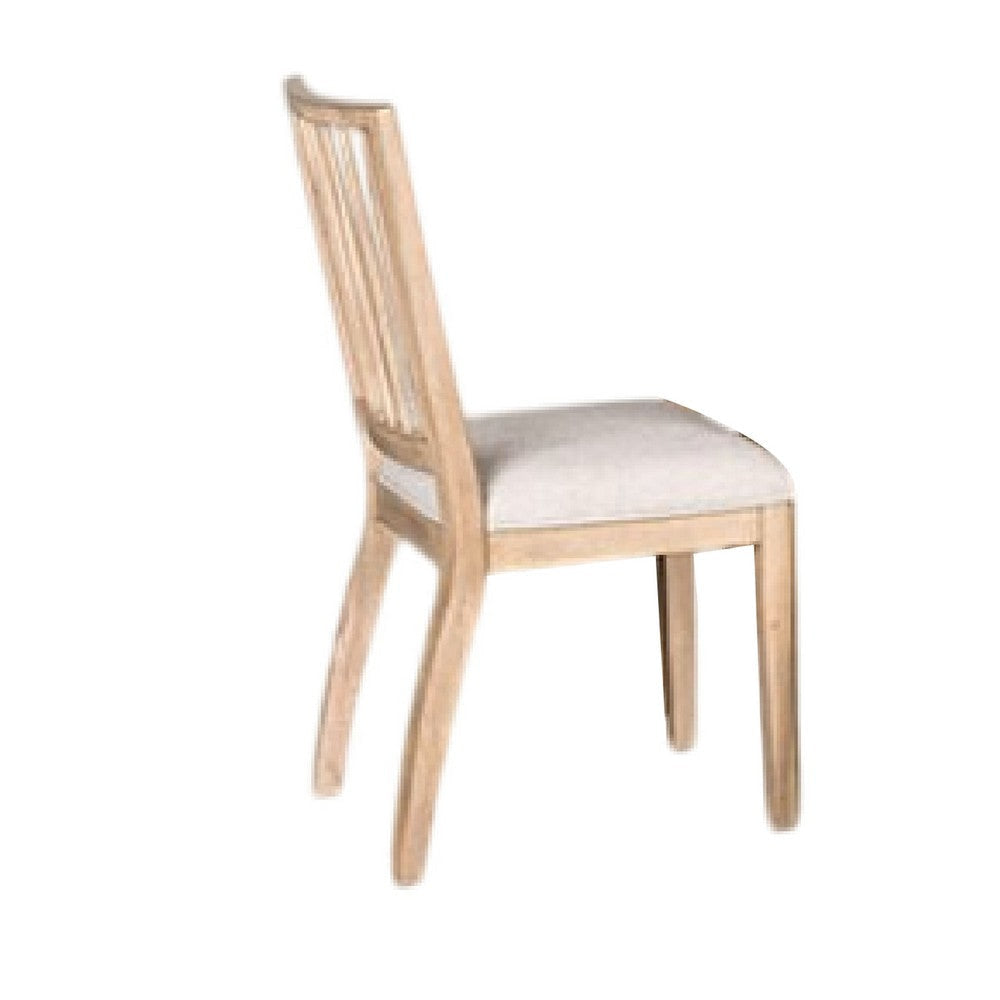 Lucas 7pc Dining Table Set | 6 Spindle Back Chairs | Natural Brown BM333508