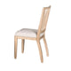 Lucas 7pc Dining Table Set | 6 Spindle Back Chairs | Natural Brown BM333508
