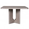 Zoko 7pc Counter Height Dining Table Set | Polyester White Wash Oak BM333509
