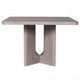 Zoko 7pc Counter Height Dining Table Set | Polyester White Wash Oak BM333509