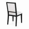 Kizie 9pc Dining Table Set | 94-118" Extendable | Black Wood Chairs