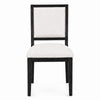 Kizie 9pc Dining Table Set | 94-118" Extendable | Black Wood Chairs