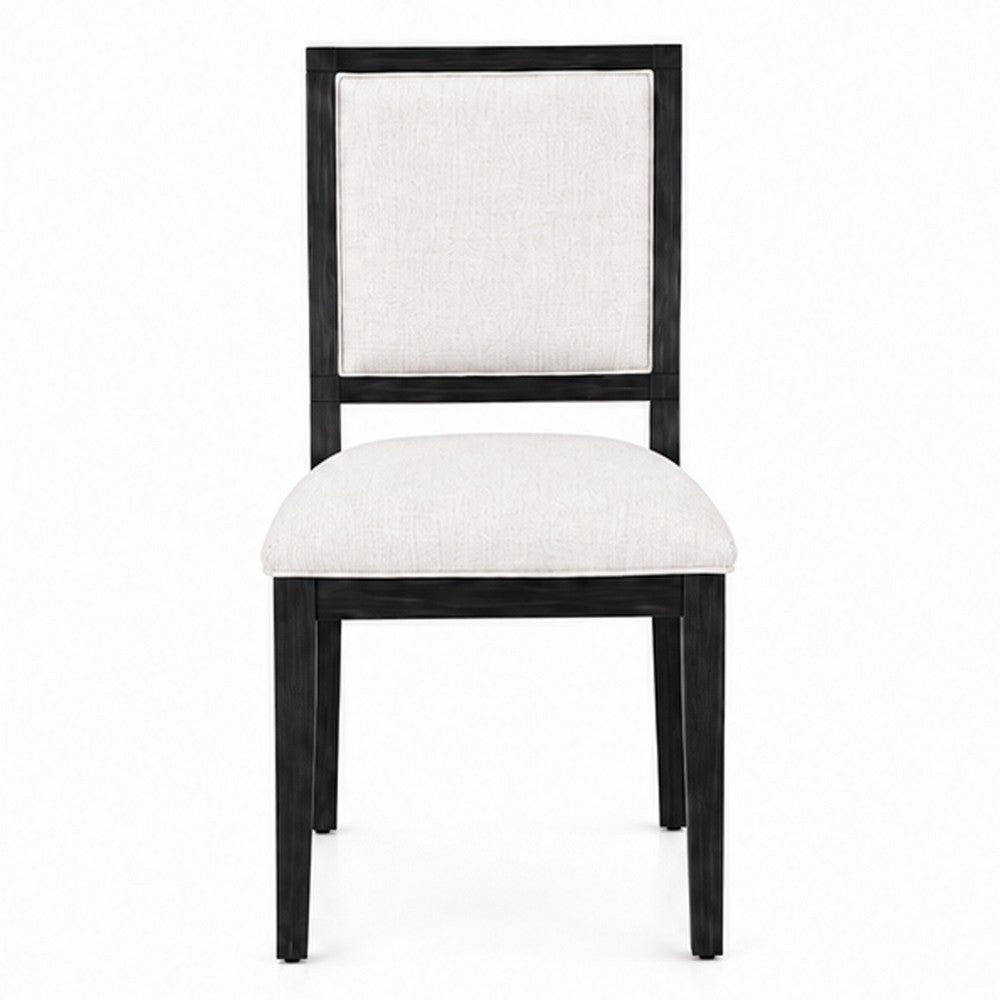 Kizie 9pc Dining Table Set | 94-118" Extendable | Black Wood Chairs