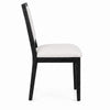 Kizie 9pc Dining Table Set | 94-118" Extendable | Black Wood Chairs