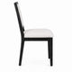 Kizie 9pc Dining Table Set | 94-118" Extendable | Black Wood Chairs