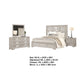 Diaz 4pc Queen Size Bedroom Set | Dresser Mirror | Sunburst Light Gray BM333529