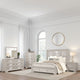 Diaz 5pc Queen Size Bedroom Set | Chest | Dresser Mirror | Light Gray BM333531