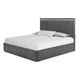 Zoko 5pc Queen Bedroom Set | USB Bedside Table | Mirror | Gray Wood BM333543