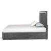 Zoko 5pc Queen Bedroom Set | USB Bedside Table | Mirror | Gray Wood