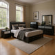 Zoko 5pc Queen Bedroom Set | USB Nightstand | Dresser Mirror Ash Gray