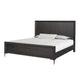 Kaira 5pc Queen Bedroom Set | Chest Nightstand Mirror | Espresso Brown