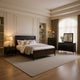 Kaira 5pc Queen Bedroom Set | Chest Nightstand Mirror | Espresso Brown