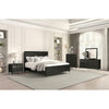 Kaira 5pc Queen Bedroom Set | Chest Nightstand Mirror | Espresso Brown