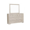 Kizie 5pc Queen Bedroom Set |Nightstand Chest Dresser in Beige Wood BM333577