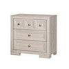Kizie 5pc Queen Bedroom Set |Nightstand, Chest, Dresser in Beige Wood