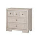 Kizie 5pc Queen Bedroom Set |Nightstand, Chest, Dresser in Beige Wood