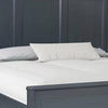 Alta Queen Size Bed | Classic French Design | Malta Blue Solid Wood