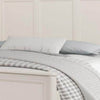 Alta King Size Bed | Classic French Design | White Solid Wood Frame