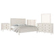 Alta 5pc Queen Bedroom Set | Nightstand Chest Dresser Mirror | White